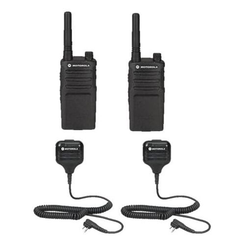 모토로라 2 Pack Motorola RMM2050 Radios with Speaker Mics