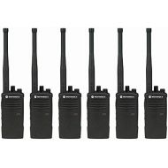 6 Pack of Motorola RDV5100 Two way Radio Walkie Talkies