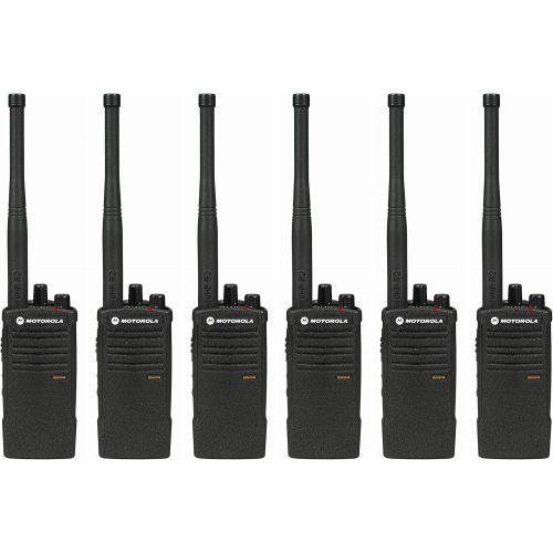 모토로라 6 Pack of Motorola RDV5100 Two way Radio Walkie Talkies