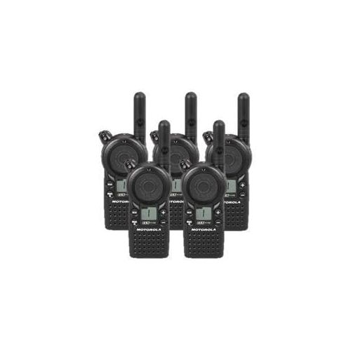 모토로라 5 Pack of Motorola CLS1110 Two Way Radio Walkie Talkies (UHF)