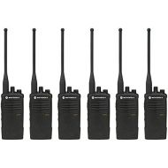 6 Pack of Motorola RDU4100 Two way Radio Walkie Talkies