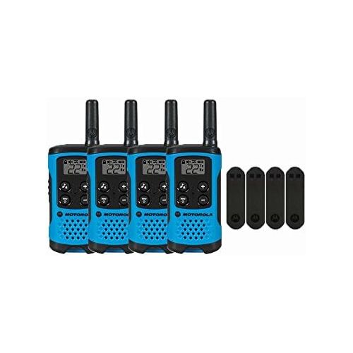 모토로라 Motorola Solutions Motorola T100 Two-Way Radios  Walkie Talkies 4-PACK