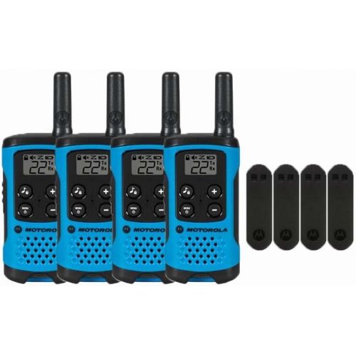 모토로라 Motorola Solutions Motorola T100 Two-Way Radios  Walkie Talkies 4-PACK