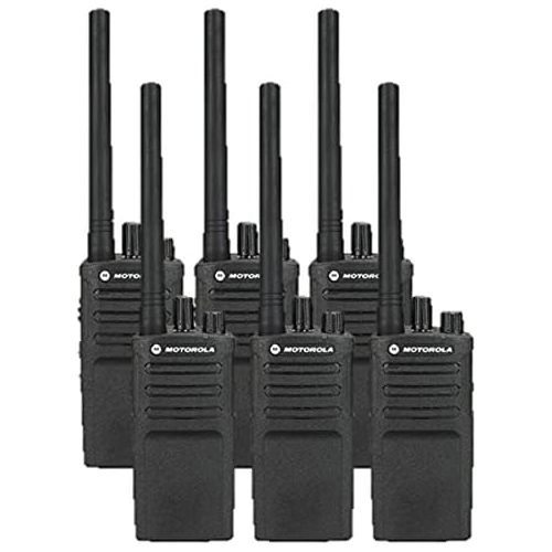 모토로라 6 Pack of Motorola RMV2080 Two Way Radio Walkie Talkies