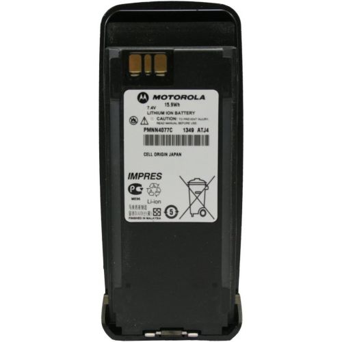 모토로라 Motorola Original PMNN4077 PMNN4077C IMPRES Li-ion 7.4V 2240mAh Battery - Compatible with XPR6100 XPR6300 XPR6350 PR6380 XPR6500 XPR6550