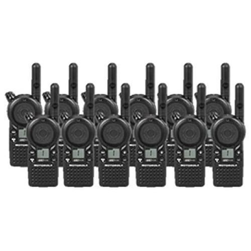 모토로라 12 Pack of Motorola CLS1110 Two Way Radio Walkie Talkies