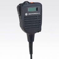 HMN4103B - Motorola APX IMPRES Remote Speaker Mic DISPLAY W JACK, NO CHANNEL KNOB