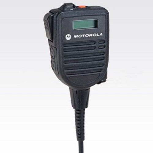 모토로라 HMN4103B - Motorola APX IMPRES Remote Speaker Mic DISPLAY W JACK, NO CHANNEL KNOB