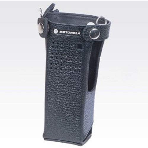 모토로라 NNTN8112A - Motorola Leather Carry Case with 3 inch fixed belt loop for short batteries