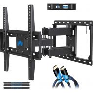 Visit the Mounting Dream Store Mounting Dream TV Wall Mounts TV Bracket for Most 32-55 Inch Flat Screen TV/ Mount Bracket , Full Motion TV Wall Mount with Swivel Articulating Dual Arms , Max VESA 400x400mm , 99