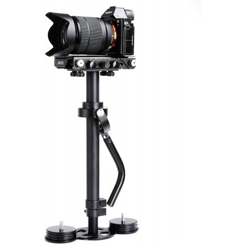  Movo VS3000PRO Telescoping Video Stabilizer System with Micro Balancing and Quick Release Platform - For DSLR Cameras & Camcorders up to 4.4 LBS