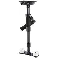 Movo VS9 Handheld Carbon Fiber Video Stabilizer System with Micro-Balancing Adjustments, Quick-Release Platform, Chrome Counterweights for DSLR Cameras & Camcorders