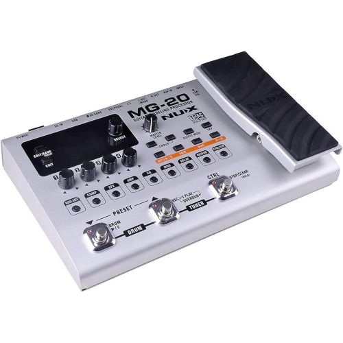  NUX MG-20 | Floor Guitar Modeling Processor Silver