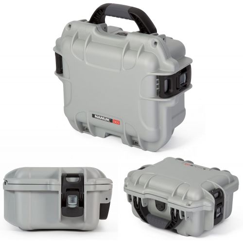  Visit the Nanuk Store Nanuk 905 Waterproof Hard Case with Foam Insert - Silver