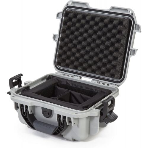  Visit the Nanuk Store Nanuk 905 Waterproof Hard Case with Padded Dividers - Silver