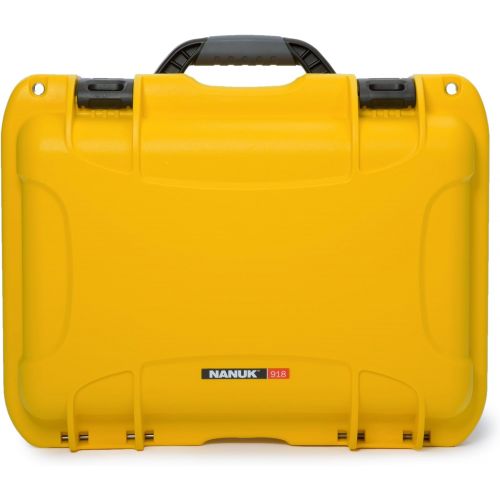  Nanuk 918 Waterproof Hard Carrying Case with Pick and Pluck Foam Insert - Polypropylene - Black