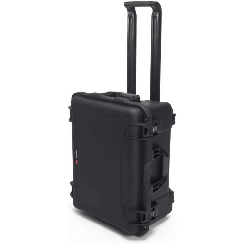  Nanuk 950 Waterproof Hard Case with Wheels and Padded Divider - Black