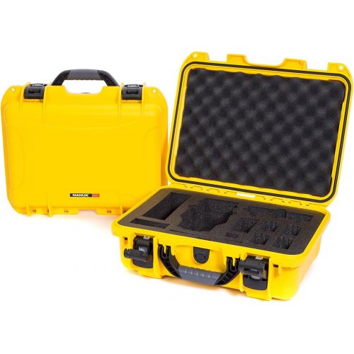  Nanuk DJI Drone Waterproof Hard Case with Custom Foam Insert for DJI Mavic PRO - Yellow