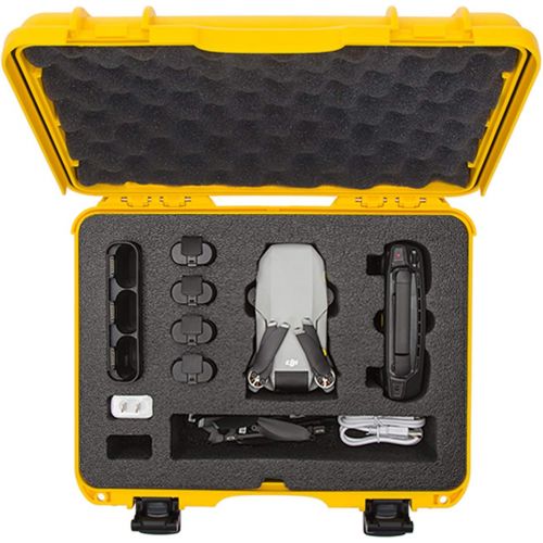  Nanuk DJI Drone Waterproof Hard Case with Custom Foam Insert for DJI Mavic PRO - Yellow