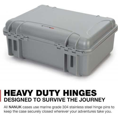  Nanuk 940 Ronin M Waterproof Hard Case with Custom Foam Insert for DJI Ronin M Gimbal Stabilizer System - 940-RON1 Black