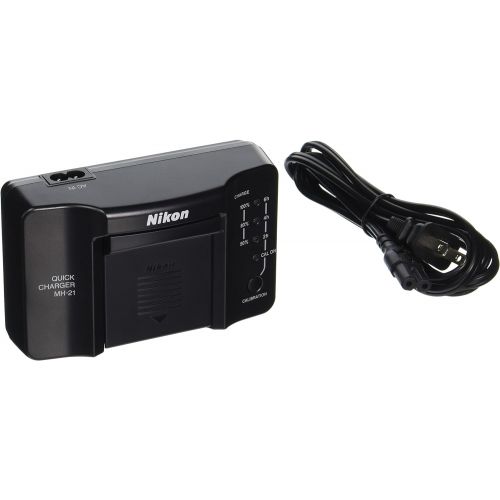  Nikon MH-21 Quick Charger for Nikon EN-EL4 and EN-EL4a Rechargeable Li-Ion Batteries