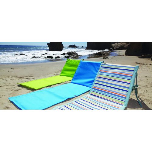  ONIVA - a Picnic Time brand ONIVA - a Picnic Time Brand Beachcomber Portable Beach Mat, Blue