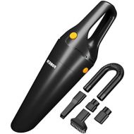 Visit the OUDMON Store Handheld Vacuum Cordless, OUDMON Rechargeable Portable Vacuum Hand Cleaner, 120W 6000PA High Power Suction Wet&Dry Hand Held Vac for Home, Pet Hair, Dust, Car Cleaning Black