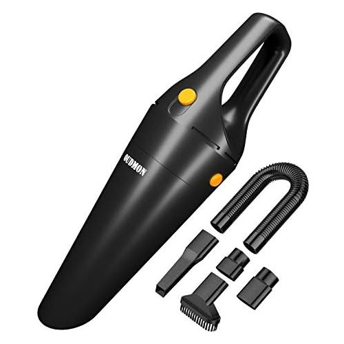  Visit the OUDMON Store Handheld Vacuum Cordless, OUDMON Rechargeable Portable Vacuum Hand Cleaner, 120W 6000PA High Power Suction Wet&Dry Hand Held Vac for Home, Pet Hair, Dust, Car Cleaning Black