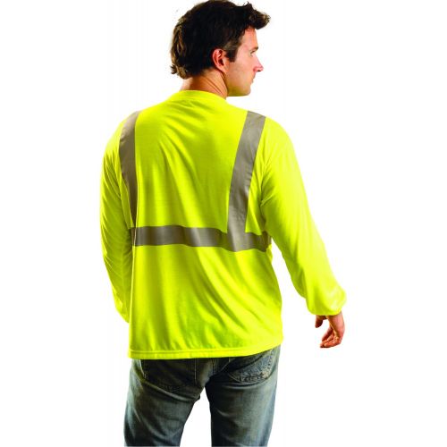  Visit the OccuNomix Store Occunomix Occlux Ansi Flame Resistant Tshirtw/Pkt 2X Yellow