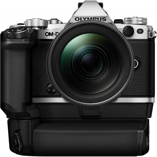  Olympus External Grip HLD-8 (consists of HLD-8G and HLD-6P battery pack) for the OM-D E-M5 Mark II