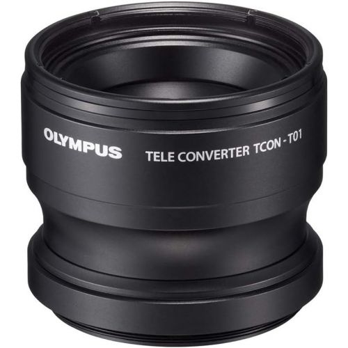  Olympus Telephoto Tough Lens Pack (lens and adapter) for TG-1  2  3  4 and TG-5 Cameras (Black with Red Adapter)