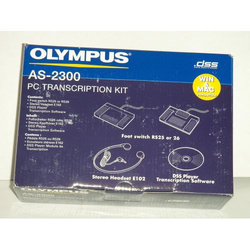  Olympus AS-2300 PC Transcription Kit