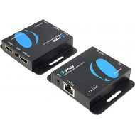 Orei OREI 164-Feet HDMI Extender Over Single CAT5CAT6 upto 1080p, Full HD, Loop Out Option, with IR (EX-165C)