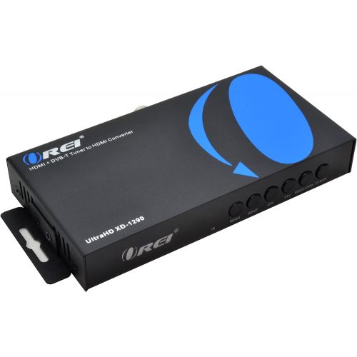  Orei OREI XD-1290 4K PAL HDMI to NTSC HDMI Video Converter Built in Digital DVB-T TV Tuner - Change Channels - Worldwide Voltage