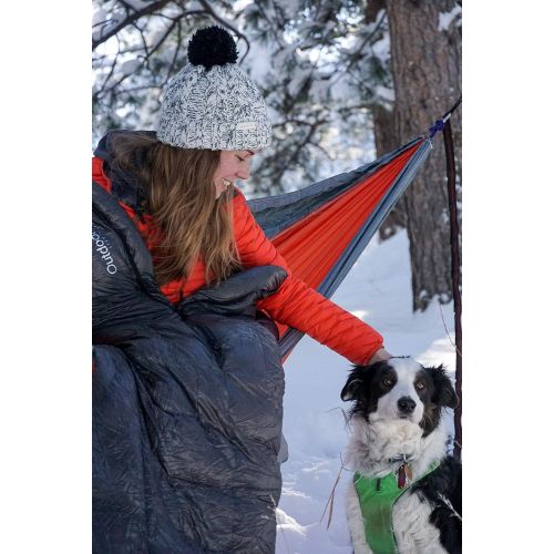  OuOutdoor Vitals Summit 20°-30°F Down Sleeping Bag, 800 Fill Power, 3 Season, Mummy, Ultralight, Camping, Hiking