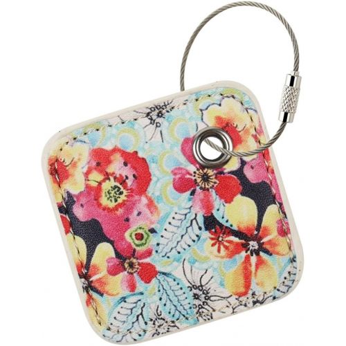  [아마존베스트]PAIYULE Case Compatible for Tile Mate with Replaceable Battery - 1 pack(Flower)