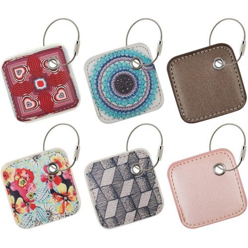  [아마존베스트]PAIYULE Case Compatible for Tile Mate with Replaceable Battery - 1 pack(Flower)