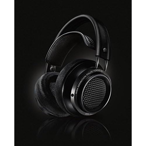 필립스 Philips X227 Fidelio Over Ear Headphone, Black