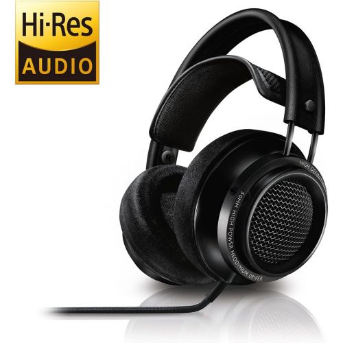 필립스 Philips X227 Fidelio Over Ear Headphone, Black