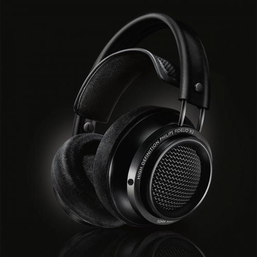 필립스 Philips X227 Fidelio Over Ear Headphone, Black