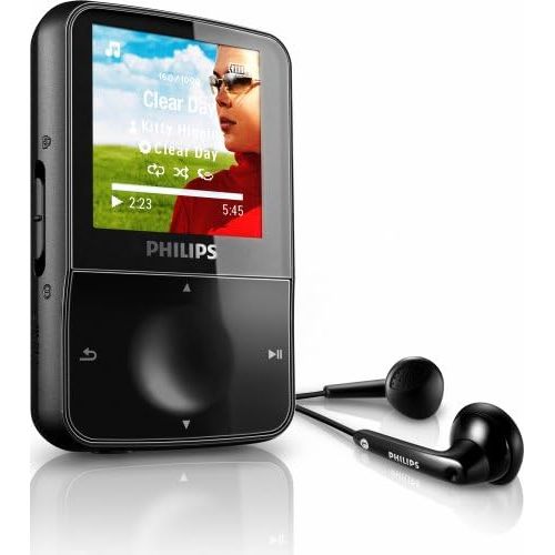 필립스 Philips GoGear Vibe 4 GB MP3 Video Player with 1.5-Inch Color Screen (Black)