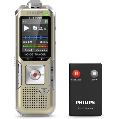 필립스 Philips DVT6500 Voice Tracer Digital Recorder for Music Recording Voice Recorder