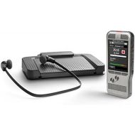 Philips DPM670001 Digital Pocket Memo Range Recorder Starter Set with SpeechExec Starter-Set Workflow Software and Push Button Operation