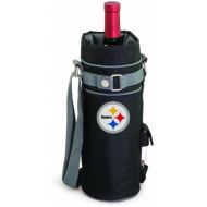 Visit the PICNIC TIME Store NFL Pittsburgh Steelers Insulated Single Bottle Wine Sack with Corkscrew