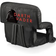 ONIVA - a Picnic Time brand LucasStar Wars Darth Vader Ventura Portable Reclining Stadium Seat, Black