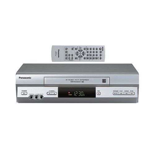 파나소닉 Panasonic PV-V4525S 4-Head VCR, Silver