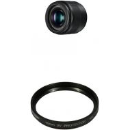 Panasonic Lumix G Lens with Tiffen 46mm UV Protection Filter