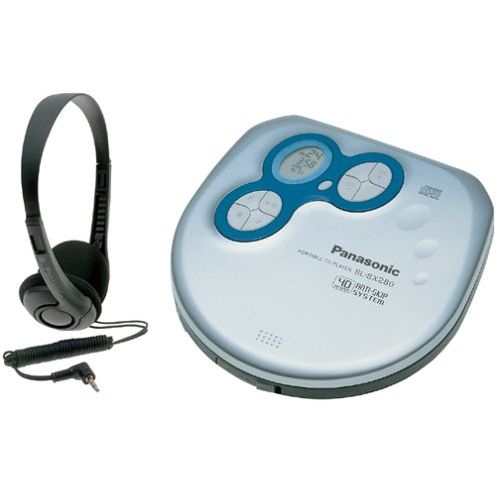 파나소닉 Panasonic SL-SX280 Portable CD Player (Silver and Blue)