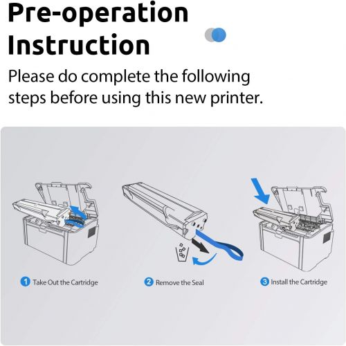  [아마존베스트]Pantum P2502W Monochrome Laser Printer with Wireless Networking and Mobile Printing