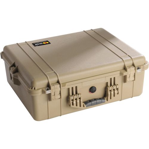  Pelican 1600 Camera Case With Foam (Silver)